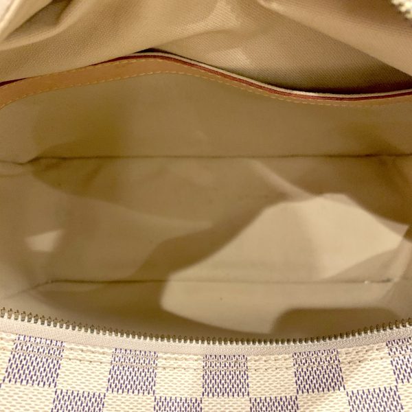 5 Louis Vuitton Naviglio Damier Azur White Messenger Bag Shoulder Bag