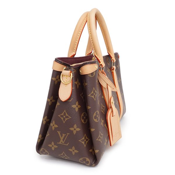 5 Louis Vuitton Soufflot Monogram Brown BB 2way Shoulder Bag Handbag