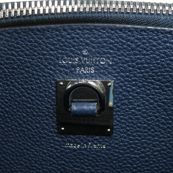 6 Louis Vuitton Handbag City Steamer Mm Navy Leather