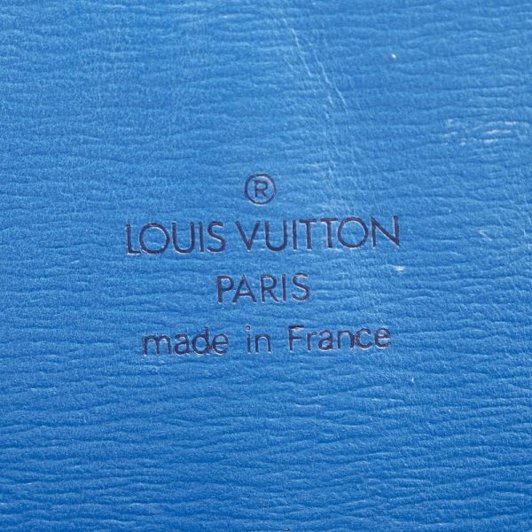 6 Louis Vuitton Epi Cluny Shoulder Bag Toledo Blue Leather