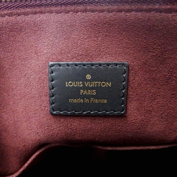 6 Louis Vuitton V Tote MM Monogram Shoulder Bag Bordeaux Brown