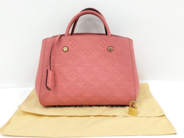 6 Louis Vuitton Montaigne Monogram Emplant BB Handbag