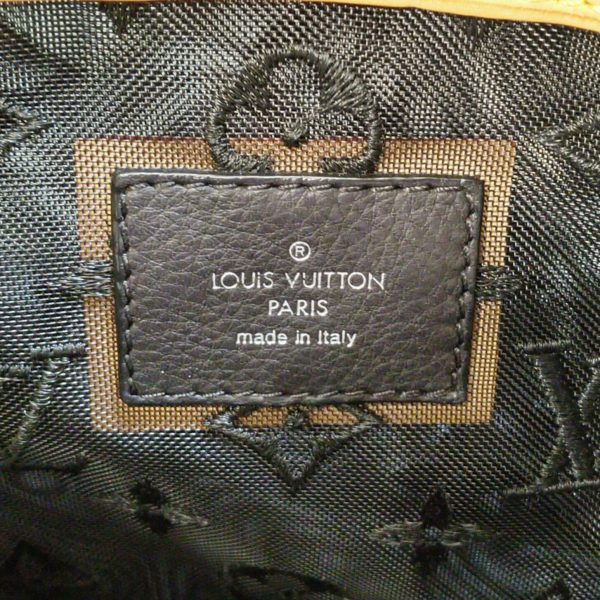 6 Louis Vuitton Transparency Lockit Monogram Black Leather Shoulder Bag