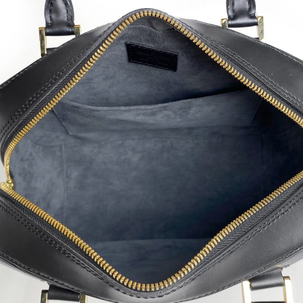 6 Louis Vuitton Sablon Handbag Epi Noir Black