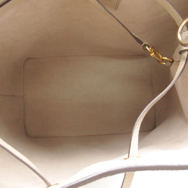 7 Louis Vuitton Neo Noe MM 2way Shoulder Bag Empreinte Leather Beige