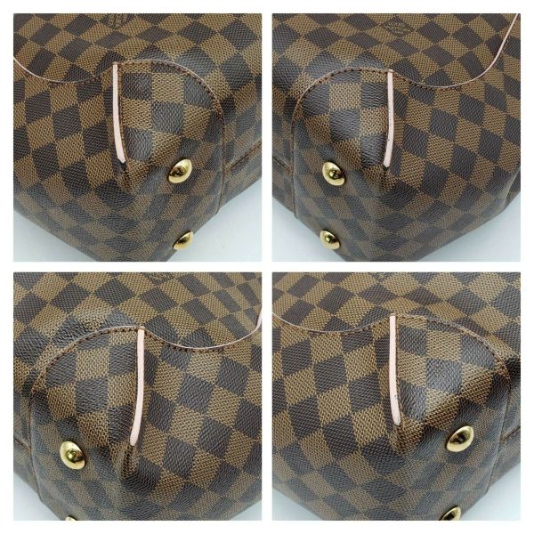 7 Louis Vuitton Caissa Hobo Rose Ballerine Damier Shoulder Bag pink