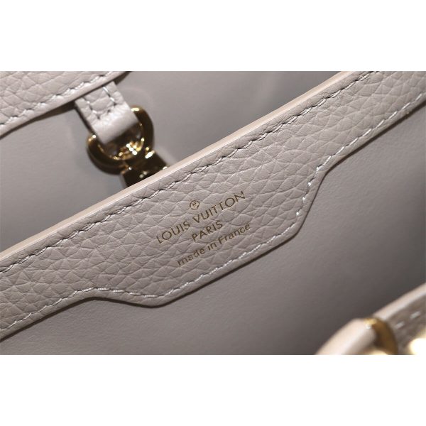 7 Louis Vuitton Capucines 2way BB Hand Shoulder Bag Leather