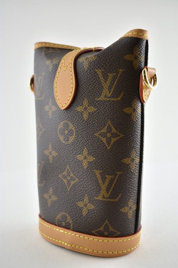 7 Louis Vuitton Fold Me Pouch Brown Monogram Crossbody Bag