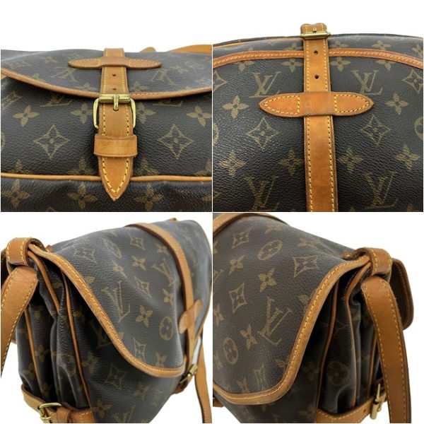 7 Louis Vuitton Saumur 30 Monogram Canvas shoulder bag