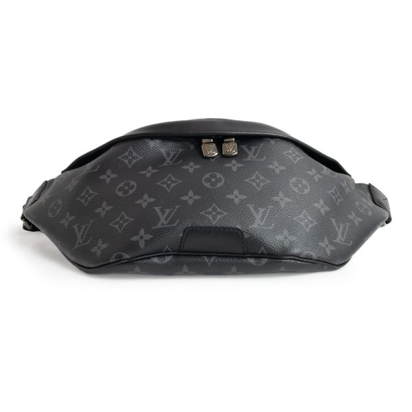 7 Louis Vuitton Monogram Eclipse Discovery Bum Bag Crossbody Bag Black