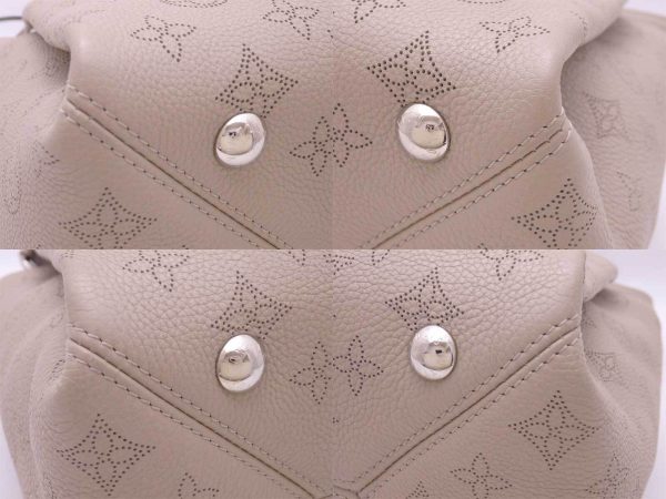 7 Louis Vuitton Monogram Mahina Sevres Shoulder Bag Greige neutral