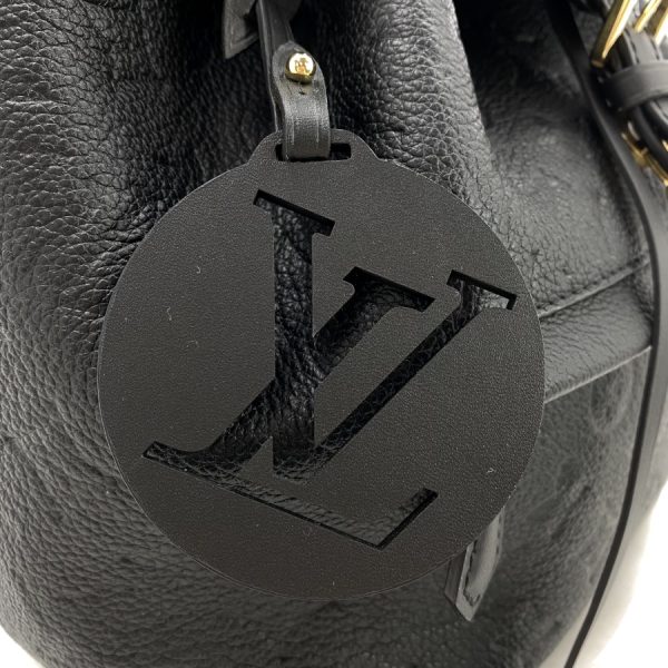 7 Louis Vuitton Rucksack Monsouri PM Leather Noir Shoulder Bag Black