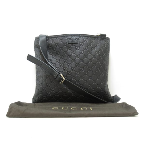 7 Gucci Leather Black Shoulder Bag