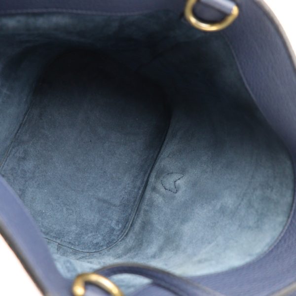 7 Gucci Jackie Leather Bucket Shoulder Bag Blue