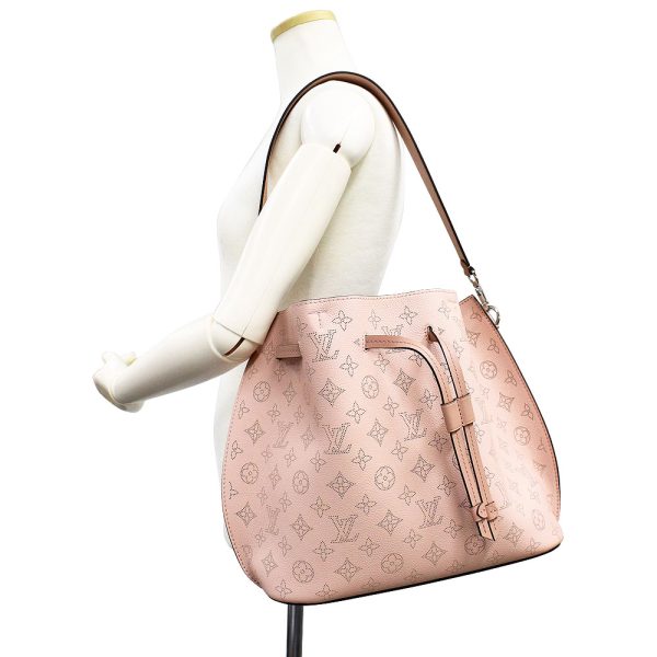 8 Louis Vuitton Monogram Mahina Girolatta 2way Handbag Magnolia Pink