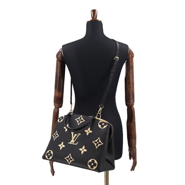 9 Louis Vuitton Bicolor Monogram Empreinte Grand Palais MM Bag