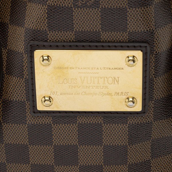 9 Louis Vuitton Damier Ebene Hampstead MM Tote