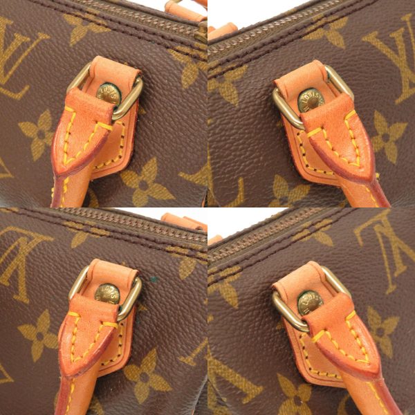 9 Louis Vuitton Monogram Mini Speedy Handbag Bag LV