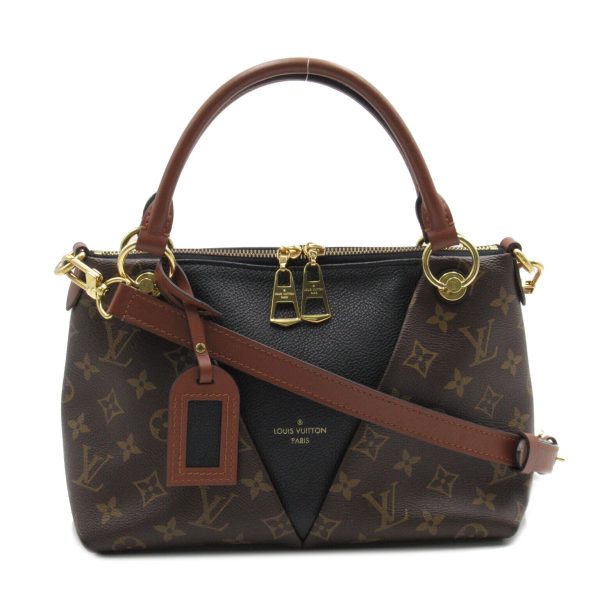 s l16001 Louis Vuitton V Tote BB ShoulderBag Monogram canvas Black