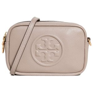 1 Tory Burch Pochette Leather Gray Mini Shoulder Bag