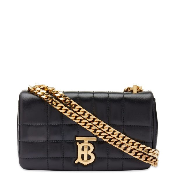 1 Burberry Chain Shoulder Black Mini Bag Handbag