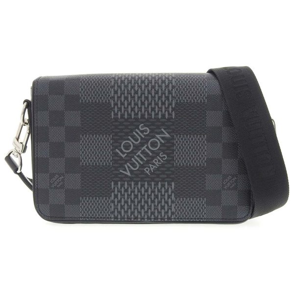 1 Louis Vuitton Damier Graphite 3D Studio Messenger Shoulder Bag