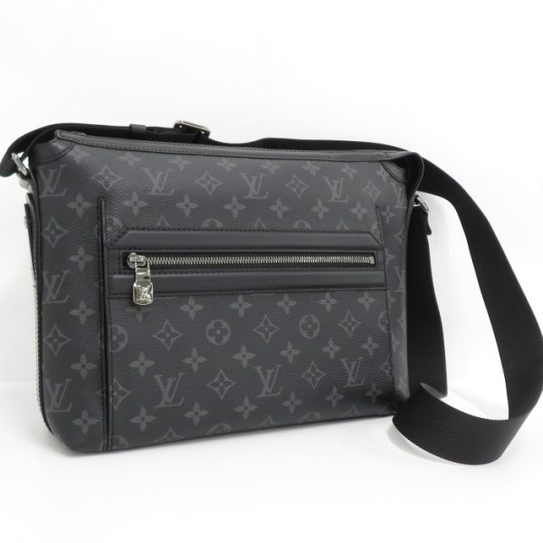 1 Louis Vuitton Odysse Messenger PM Monogram Eclipse Black Shoulder Bag