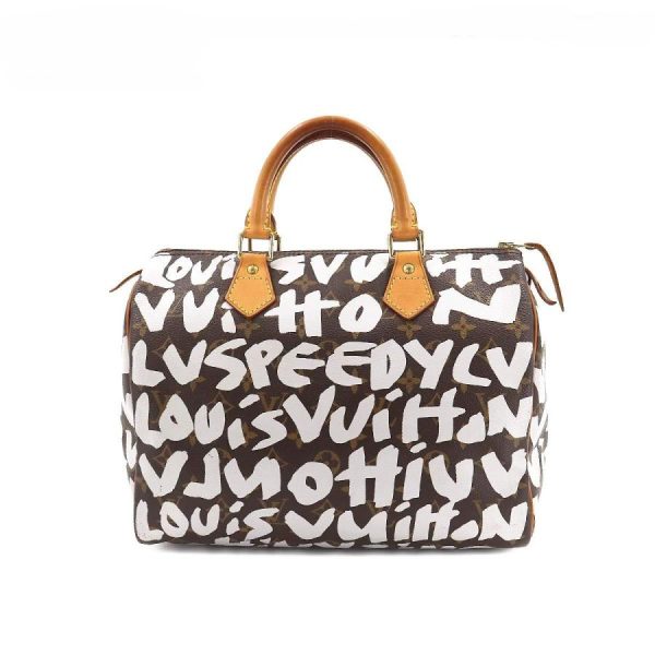 1 Louis Vuitton Speedy 30 Graffiti monogram canvas Handbag