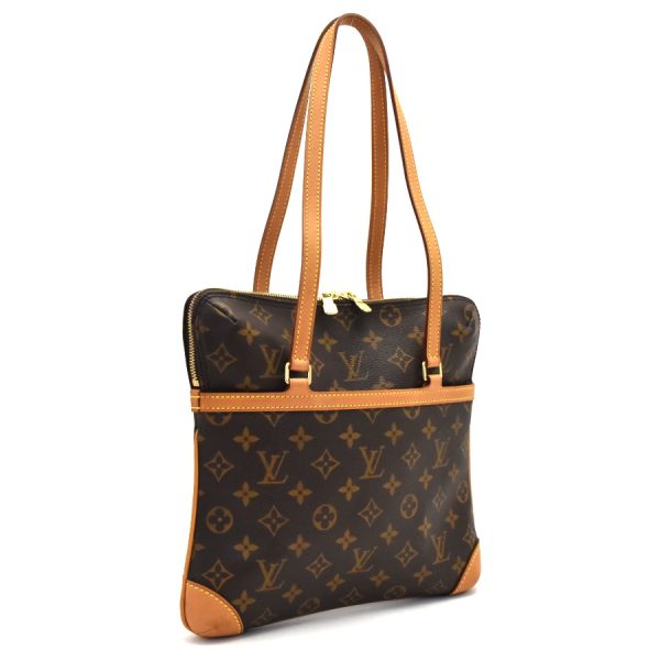 1 Louis Vuitton Kusan GM Monogram Shoulder Bag Brown X Gold Metal Fittings