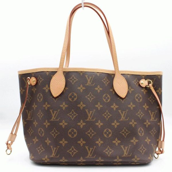 1 Louis Vuitton Monogram Neverfull PM Handbag