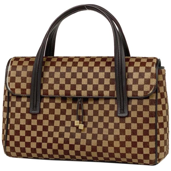 1 Louis Vuitton Lion Harako Damier Sauvage Brown Handbag