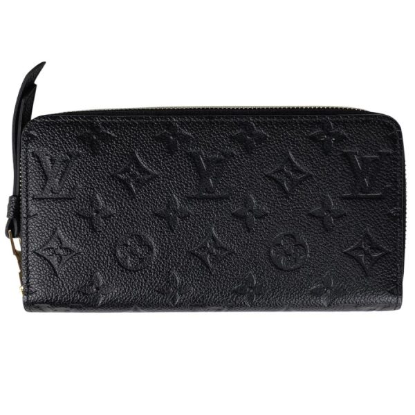 1 Louis Vuitton Monogram Implant Noir Black Long Wallet Handbag