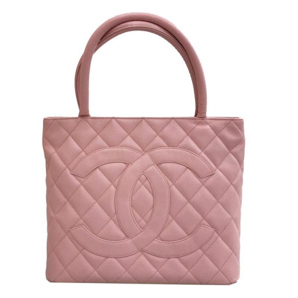 1 Chanel Caviar Skin Tote Pink