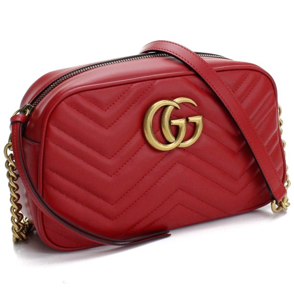 1 Gucci GG Marmont Crossbody Bag Red