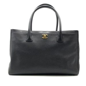 1 Salvatore Ferragamo Charming Tote Bag Black Nero Black