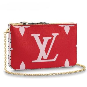 1 Louis Vuitton Speedy Bandouliere 25 Marine Rouge Handbag Amplant