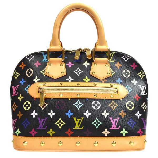 1 Louis Vuitton Alma PM Black Monogram Multicolor