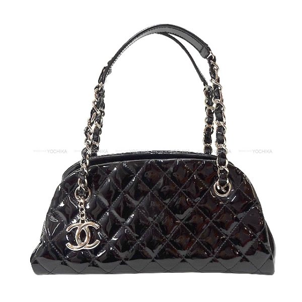 1 Chanel Hardware Black Leather Chain Noir Shoulder Bag