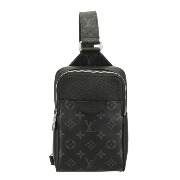 1 Louis Vuitton Sling Bag Monogram Leather Noir Bum Bag