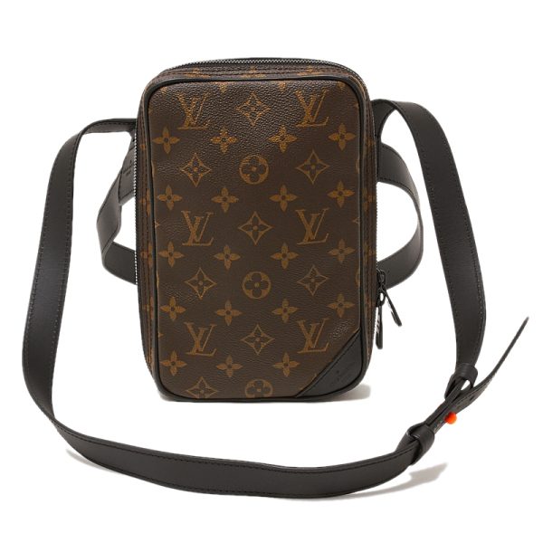 1 Louis Vuitton Utility Side Bag Monogram Brown Body