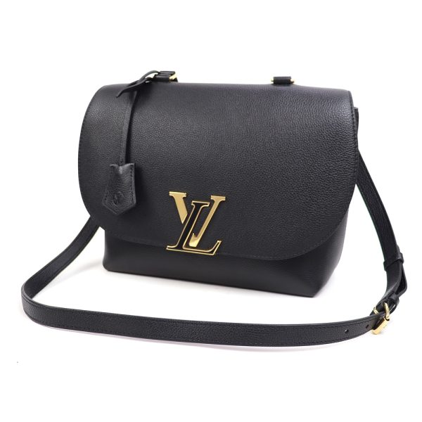 1 Louis Vuitton Volta Taurillon Leather Noir Shoulder Bag black