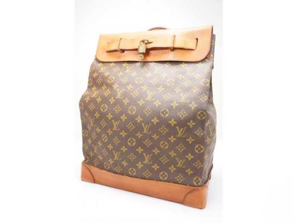 1 Louis Vuitton Steamer Bag 35 Monogram Leather