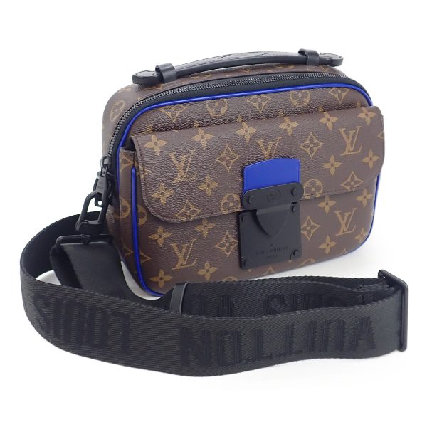 1 Louis Vuitton Macassar S Lock Messenger Monogram Shoulder Bag