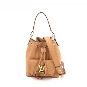 1 Louis Vuitton Lock Me Bucket Leather 2way Shoulder Bag