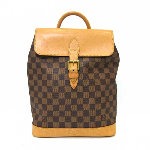 1 Louis Vuitton Bag Arlequin Ebene Brown Rucksack Backpack