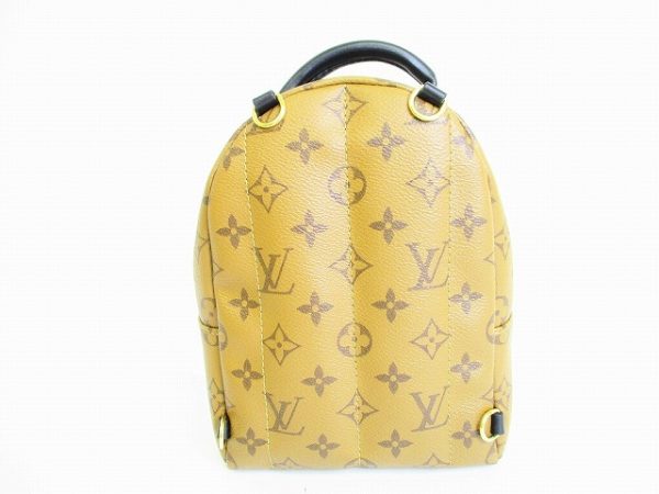 1 Louis Vuitton Monogram Reverse Palm Springs Backpack MINI Rucksack Daypack Brown