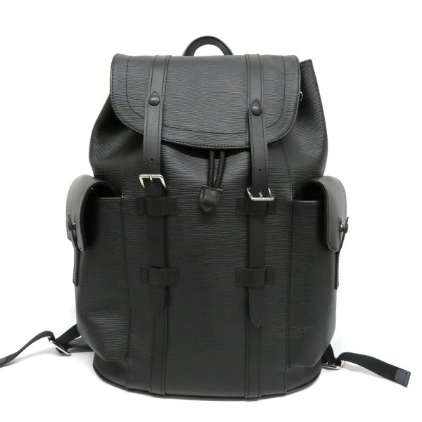 1 Louis Vuitton Christopher PM Backpack Epi Black