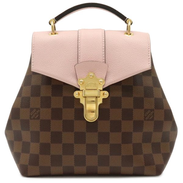 1 Louis Vuitton Damier Clapton Rucksack Mini Backpack 2WAY Handbag Pink