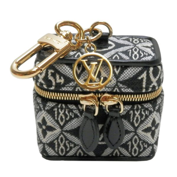 1 Louis Vuitton Vanity Bag Jacquard Charm Key Holder Key Ring Handbag