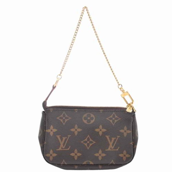 1 Louis Vuitton Accessoire Pouch Monogram Pvc Brown Mini Shoulder Bag